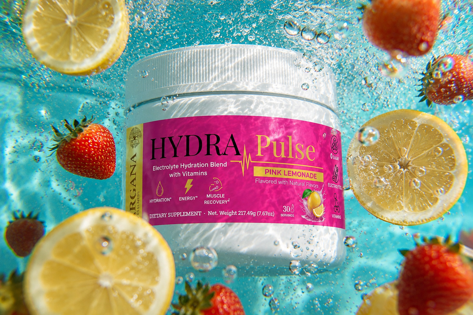 Hydra Pulse - Electrolyte Hydration Blend - Pink Lemonade